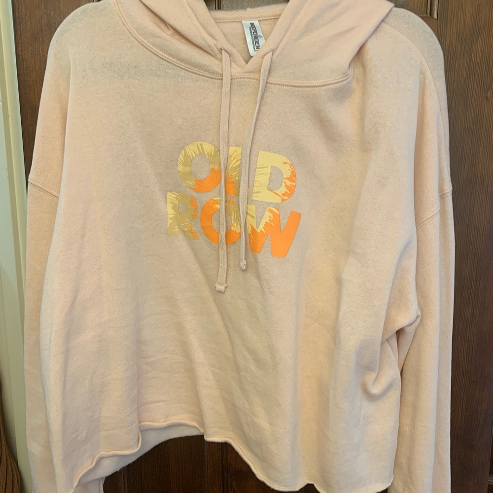 Old row cropped sweatshirt